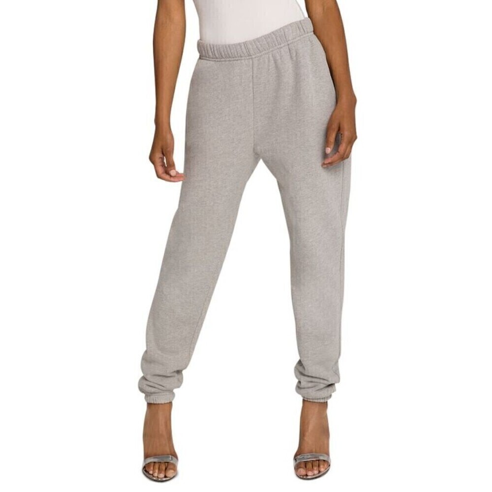Good American New Womens Size 4  (US XL) Heather Grey Boyfriend Sweatpants NWT